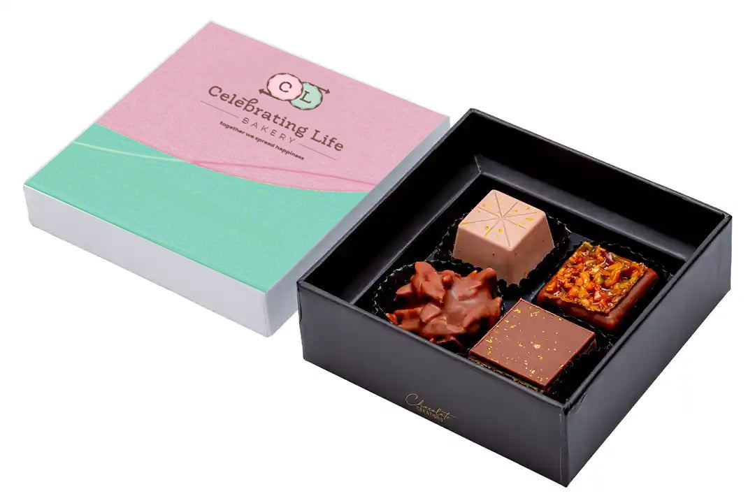 Corporate Delight 4-Piece Chocolate Box